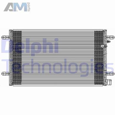 Радиатор кондиционера DELPHI (TSP0225591) для Audi A6 (С6) 2004-2011 2.4 (177 л.с.)