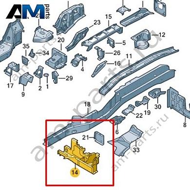Траверса Volkswagen id-Buzz 2023-2024 1N3803164Купить траверсу 1N3803164 Фольксваген id-Buzz 2023-2024- гарантия наличия