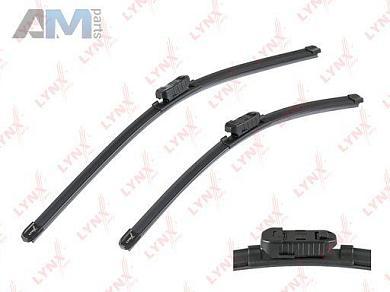 Бескаркасные щетки стеклоочистителя комплект LYNX для Scirocco XF6048P