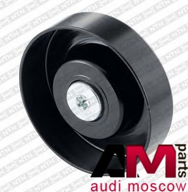 Ролик обводной ремня генератора Ауди А4 (В7) 1.6/1.8 (102/163 л.с.) GA35746 NTN-SNR