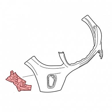 Кронштейн переднего бампера правый Mercedes CLS-klasse C257 A1668804501