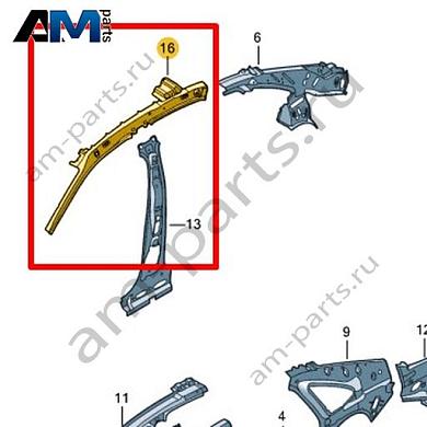 Боковина (внутренняя часть) Volkswagen Jetta VII 2020-2024 17A810421AКупить боковину (внутреннюю часть) 17A810421A на Фольксваген Джетта VII 2020-2024- спец. Цена