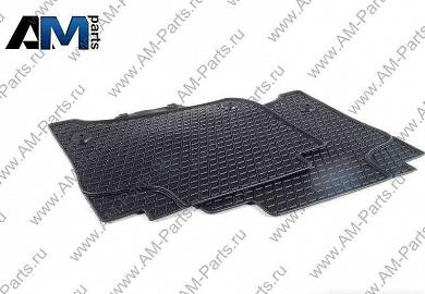 Коврики задние Volkswagen Touareg (2011-2014) (резина) 7P0061511041