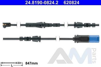 Дачтик износа передних колодок ATE (24.8190-0824.2) для BMW X5 (G05) 40iX