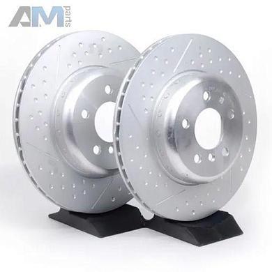 Оригинальные Задние перфорированные диски 345X24 34206797600 для BMW 3 Серии 2012-2015 M (325-340)