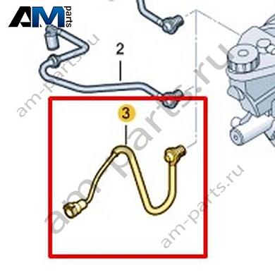 Вакуумная магистраль с обратным клапаном Volkswagen AMAROK 2017-2022 2H3611931AКупить вакуумную магистраль с обратным клапаном 2H3611931A Фольксваген Амараок 2017-2022- гарантия наличия