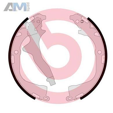 Задние барабанные колодки BREMBO S85542 для Volkswagen Amarok (2010-2016)