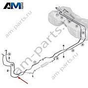 Подающая трубка к двигателю 16117404857 BMW X3 G01