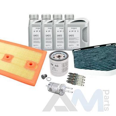 Оригинальный комплект ТО-4 Volkswagen Caddy 1.4 TSI 125 л.с. (масло LL3 с допуском 504/507)