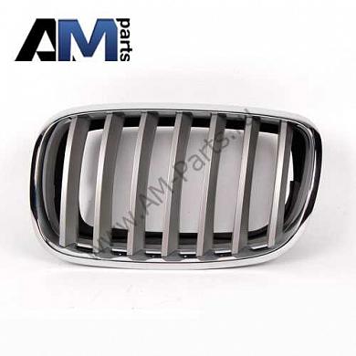 Решетка радиатора левая БМВ Х6 Е71 до 04.2012 51137185223