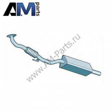 Труба выпуска ОГ с передним глушителем для Volkswagen Polo sedan 6RU253091CКупить трубу выпуска ог с передним глушителем Volkswagen Polo sedan 6RU253091C- Широкий ассортимент