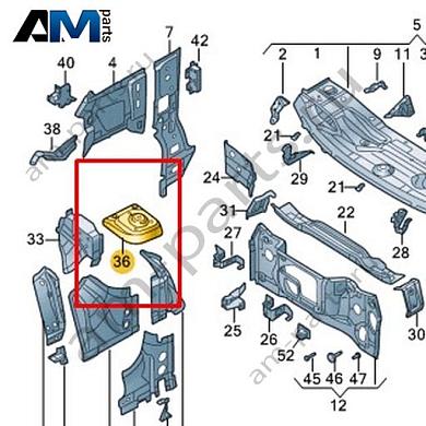 Чашка амортизаторной стойки Volkswagen id-Buzz 2023-2024 1N3809122Купить чашку амортизаторной стойки 1N3809122 на Фольксваген id-Buzz 2023-2024- акция