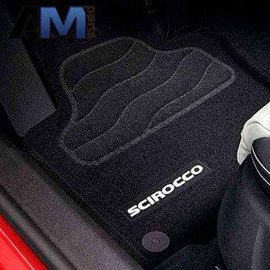 Комплект ковриков салона текстиль 3D Сирокко 1K1061446WGK