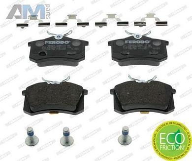 Тормозные колодки FDB1788 (FERODO) для автомобилей VAG аналог 1J0698451KЗаказать тормозные колодки FDB1788 производства FERODO для Фольксваген/Ауди/Шкода на выгодных условиях