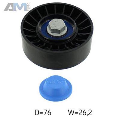 Паразитный ролик ремня генератора SKF (VKM31153) Skoda Yeti (2009-2018) 1.2TSI