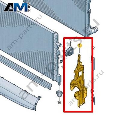 Воздуховод Volkswagen Jetta VII 2020-2024 17A121283AEКупить воздуховод 17A121283AE для Фольксваген Джетта VII 2020-2024- гарантия наличия