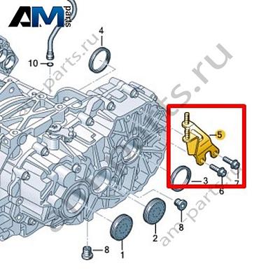Опора троса VAG 0MD321397AКупить опору троса 0MD321397A на Фольксваген/Ауди/Шкоду- выгодные цены