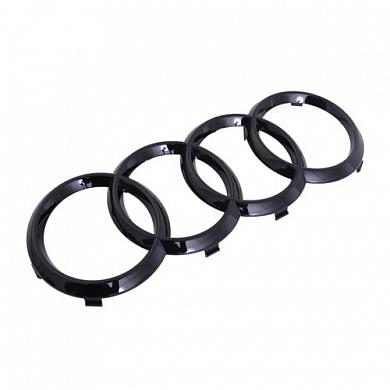 Эмблема AUDI спереди (черная) Ауди А4 В9 (рестайлинг) 8T0853605T94