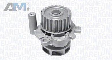 Насос системы охлаждения (помпа) MAGNETI MARELLI (352316171165) на Audi A4 (B7) 2005-2009 1.6/1.8 (102/163 л.с.)