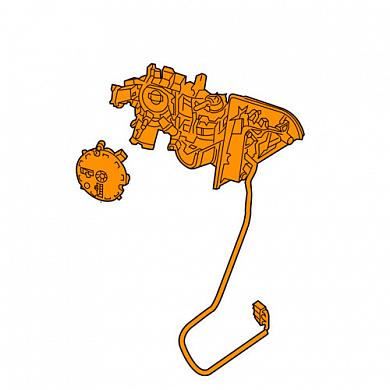 Механизм зеркала левый Mercedes CLS-klasse C218 A1668109700