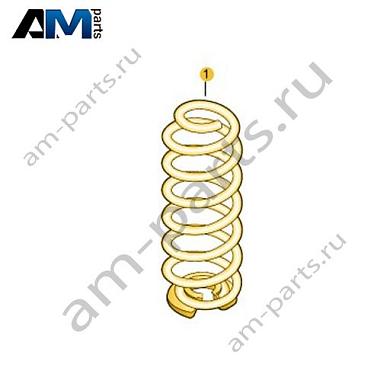 Пружина Volkswagen id3 2020-2024 1EA511103AКупить пружину 1EA511103A на Фольксваген id3 2020-2024- минимальная цена