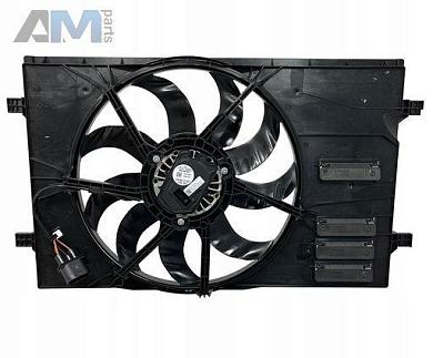Основной вентилятор (300W) 5WA121203F  Skoda Octavia A7 рестайлинг 1.6SRE (110 л.с.)