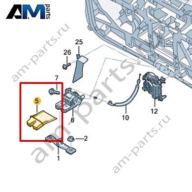 Крышка замка Volkswagen id-Buzz 2023-2024 1T3827520Купить крышку замка 1T3827520 Фольксваген id-Buzz 2023-2024- выгодные цены