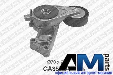 Натяжитель ремня генератора Фольксваген Гольф 5 1.6 (102 л.с.) GA35704 NTN-SNR