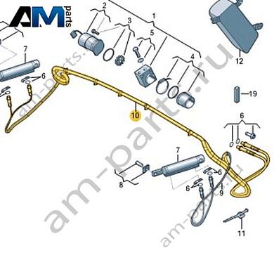 Ремкомплект Volkswagen T-Roc Cabrio 2020-2024 2GC898762AКупить ремкомплект 2GC898762A Фольксваген Т-рок Кабриолет 2020-2024- акция