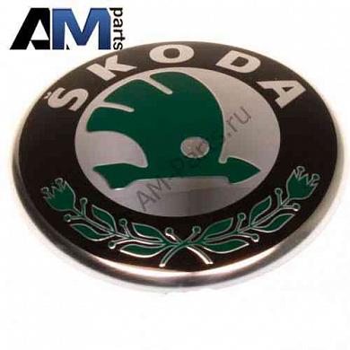 Эмблема SKODA задняя Фабия 1U0853621CMEL