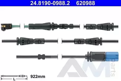 Датчик износа задних колодок (24.8190-0988.2) ATE BMW 7 Серии (G11)