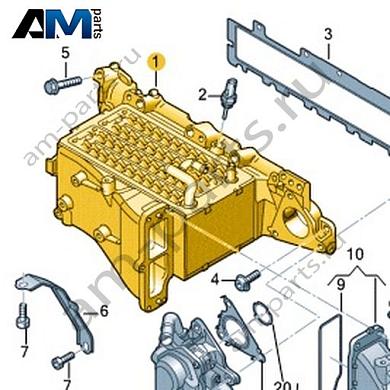 Впускной коллектор VAG 03N129711CКупить впускной коллектор 03N129711C Фольксваген/Ауди/Шкода- бесплатная доставка