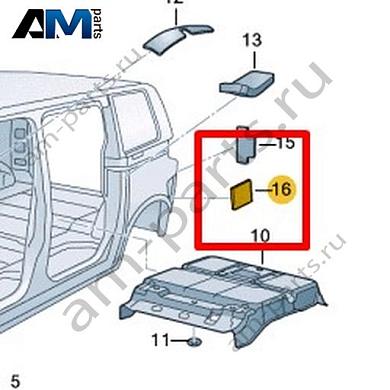 Шумоизоляция Volkswagen id-Buzz 2023-2024 1T3864733Купить шумоизоляцию 1T3864733 Фольксваген id-Buzz 2023-2024 на выгодных условиях