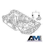 Масляный поддон 03H103601AJ  Volkswagen Touareg II (2014-2018) 3.6FSI