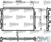 Радиатор основной  735559 (VALEO) для  Skoda Octavia A7 рестайлинг 1.8TFSI