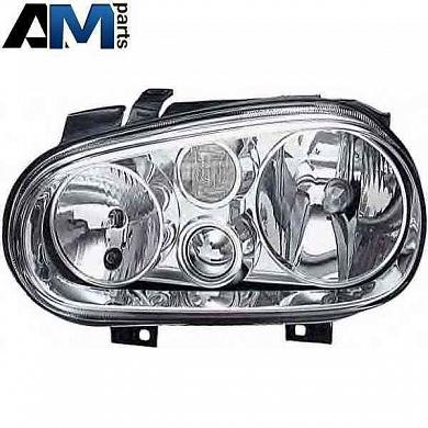Фара галогеновая левая Гольф 4 Depo 441-1130L-LDEMF
