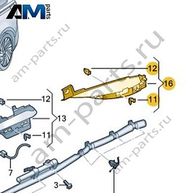 Крепежная рамка Volkswagen id-Buzz 2023-2024 1T3880425BКупить крепёжную рамку 1T3880425B на Фольксваген id-Buzz 2023-2024- гарантия наличия