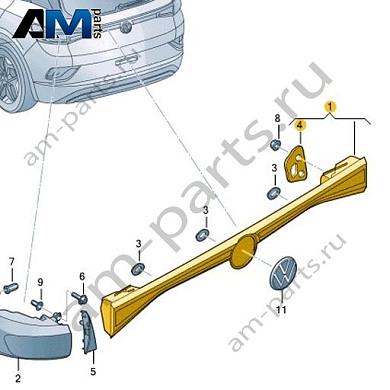 Светодиодный задний правый фонарь Volkswagen id4/id5 2021-2024 11A945076Купить светодиодный задний правый фонарь 11A945076 на Фольксваген id4/id5 2021-2024- спец. Цена