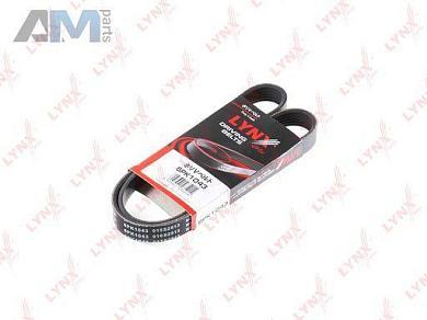 Ремень поликлиновый LYNX для Passat B6 2005-2011 2.0 TFSI/FSI (200/150 л.с.) AXX/BLXBLY 6PK1043