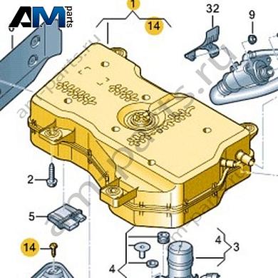 Бак восстановителя плюс подогрев Volkswagen AMAROK 2017-2022 2H6131877Купить бак восстановителя плюс подогрев 2H6131877 Фольксваген Амараок 2017-2022- минимальная цена