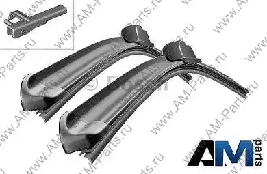 Комплект щеток стеклоочистителя (3397009034) BOSCH для  Volkswagen Touareg II (2014-2018)