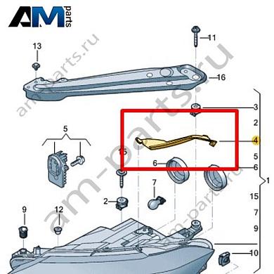 Уплотнитель Volkswagen Jetta VII 2020-2024 17A941119Купить уплотнитель 17A941119 на Фольксваген Джетта VII 2020-2024- минимальная цена