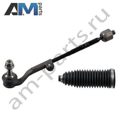 Левая рулевая тяга с наконечником и пыльником FEBI (44297) на BMW X3 (F25) 2011-2017