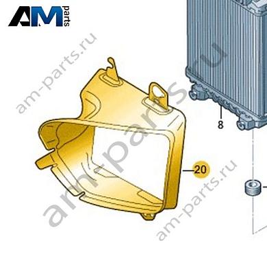 Воздуховод Volkswagen T-Roc 2018-2024 2GA117333Купить воздуховод 2GA117333 Фольксваген Т-рок 2018-2024- гарантия наличия