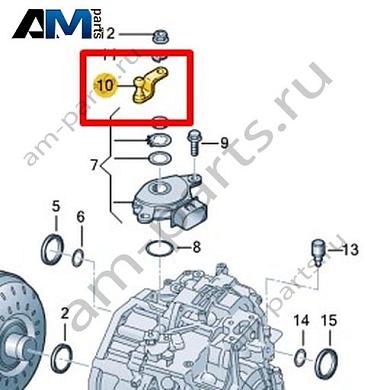 Рычаг VAG 09P321175Купить рычаг 09P321175 для Фольксваген/Ауди/Шкода- минимальная цена