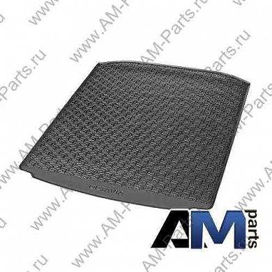 Коврик багажника резиновый без бортика на Octavia A7 II рестайлинг (седан) 5E5061160