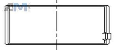 Вкладыши шатунные (MAHLE/KNECHT) 001PL21831000 для Mb Vito 2010-2014 II (W639) (136 л.с.)