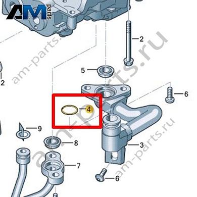 Манжетное уплотнение VAG 0XW103121Купить манжетное уплотнение 0XW103121 Фольксваген/Ауди/Шкода- гарантия наличия