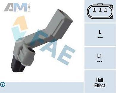 Датчик импульсов коленвала (79177) FAE для Skoda Octavia A5 (2004-2013)