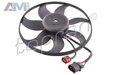 Вентилятор системы охлаждения TOPRAN (111283) на Volkswagen CC (2008-2018) 1.8TSI